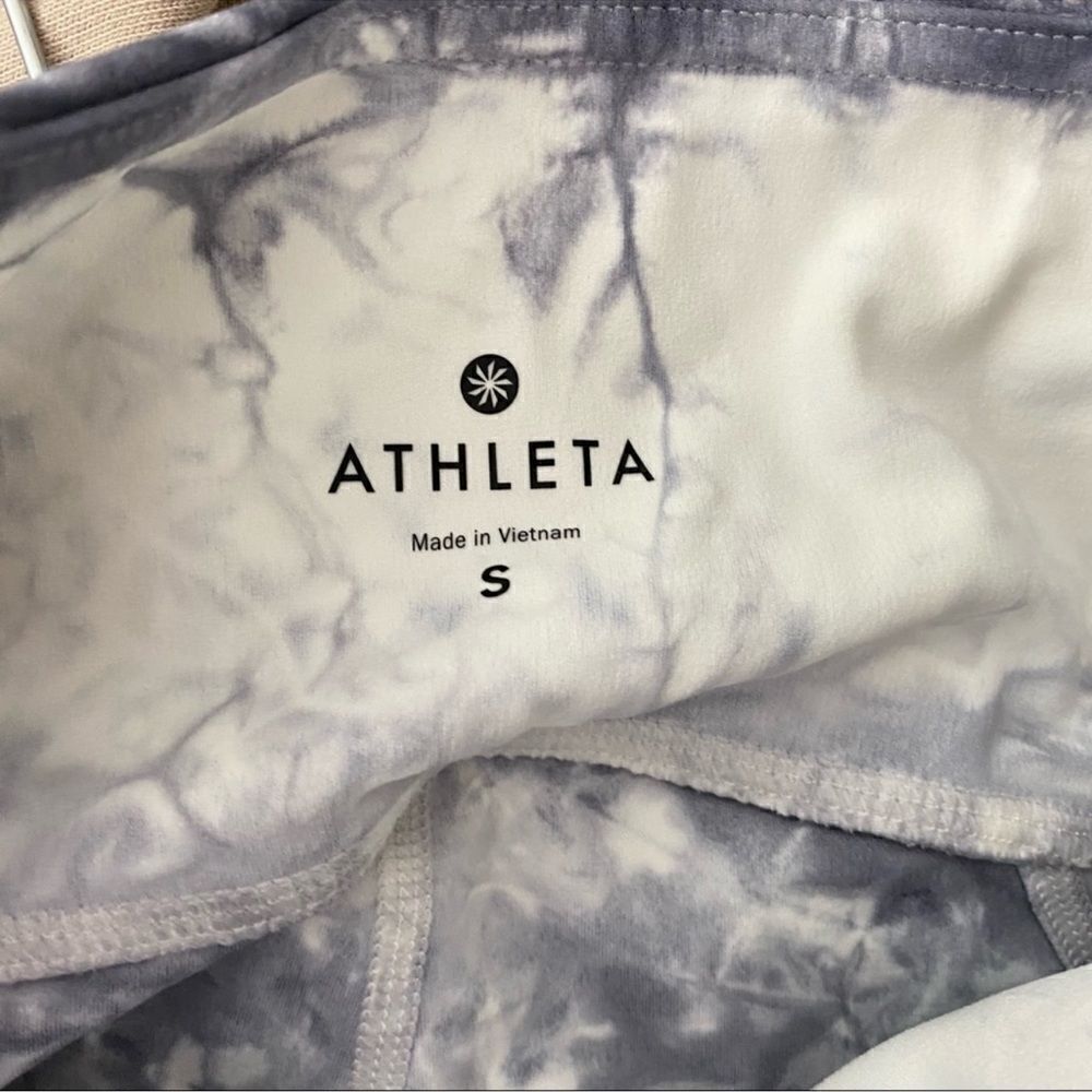 Athleta Salutation 7/8 Tights Tie Dye Leggings S - Picture 7 of 7